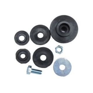 Multi fit adapter set for bent shaft machines