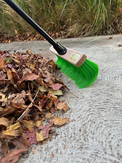 Rake Broom Green Sweeper with Telescopic Handle