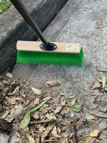 Rake Broom Green Sweeper with Telescopic Handle