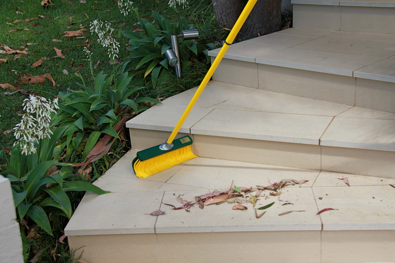 Rake Broom Outdoor with Telescopic Handle