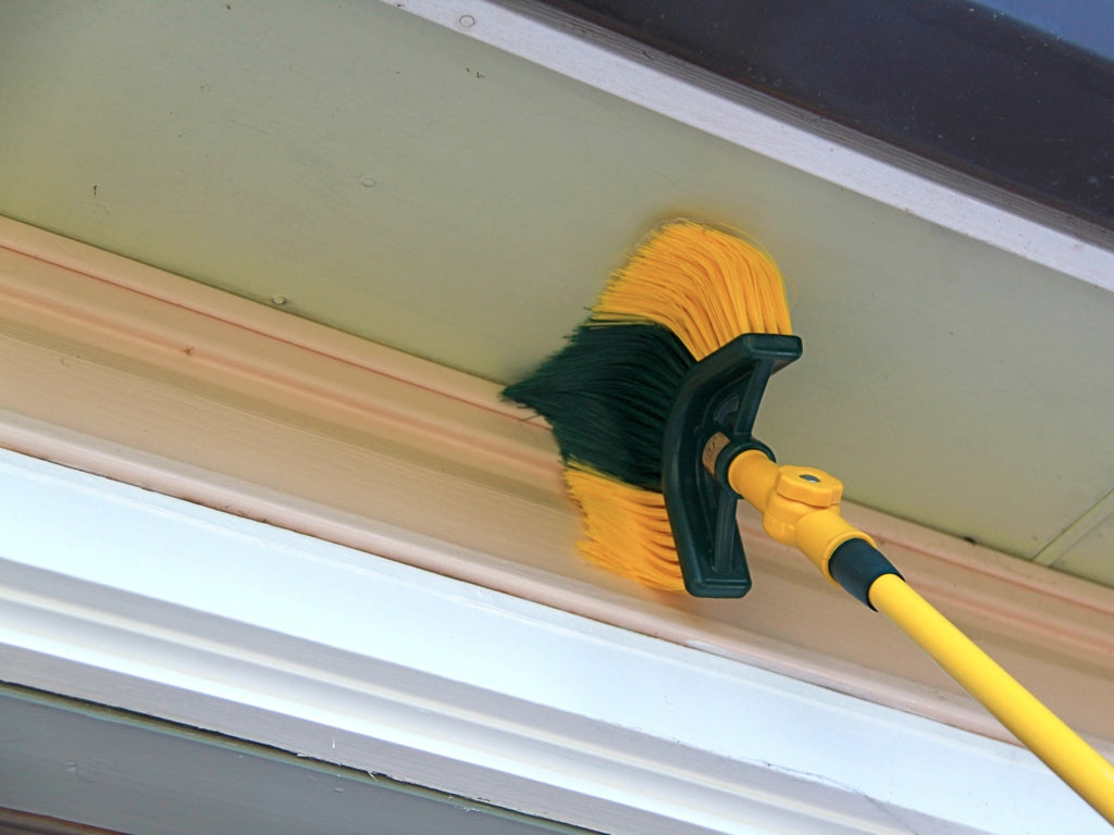 Cobweb Cleaner Set with 1.4m Telescopic Handle & Rotation Joint