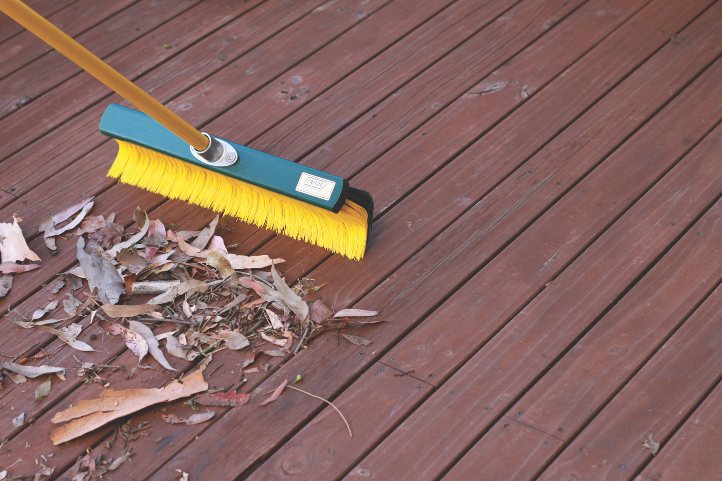 Rake Broom Outdoor with Telescopic Handle