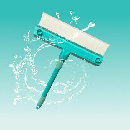 Aqua Blade Set including pre washer & telescopic Handle 80-140cm, ideal on windows, mirrors, tiles, & shower screens & car glass