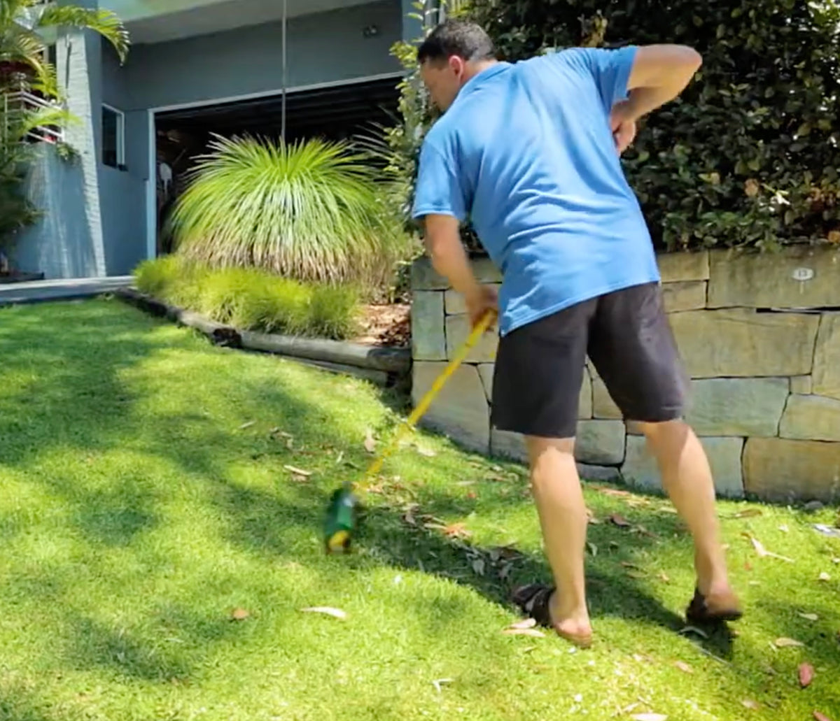 Rake Broom Outdoor with Telescopic Handle | Made in Germany